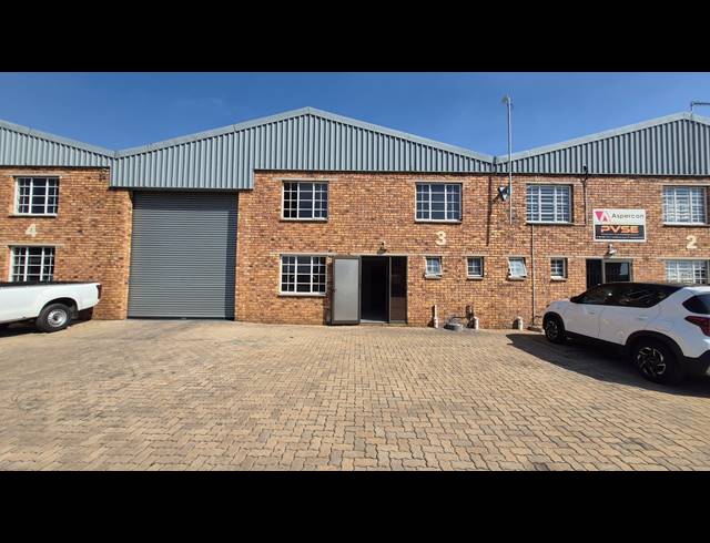 280M² FACTORY TO LET IN ANDERBOLT